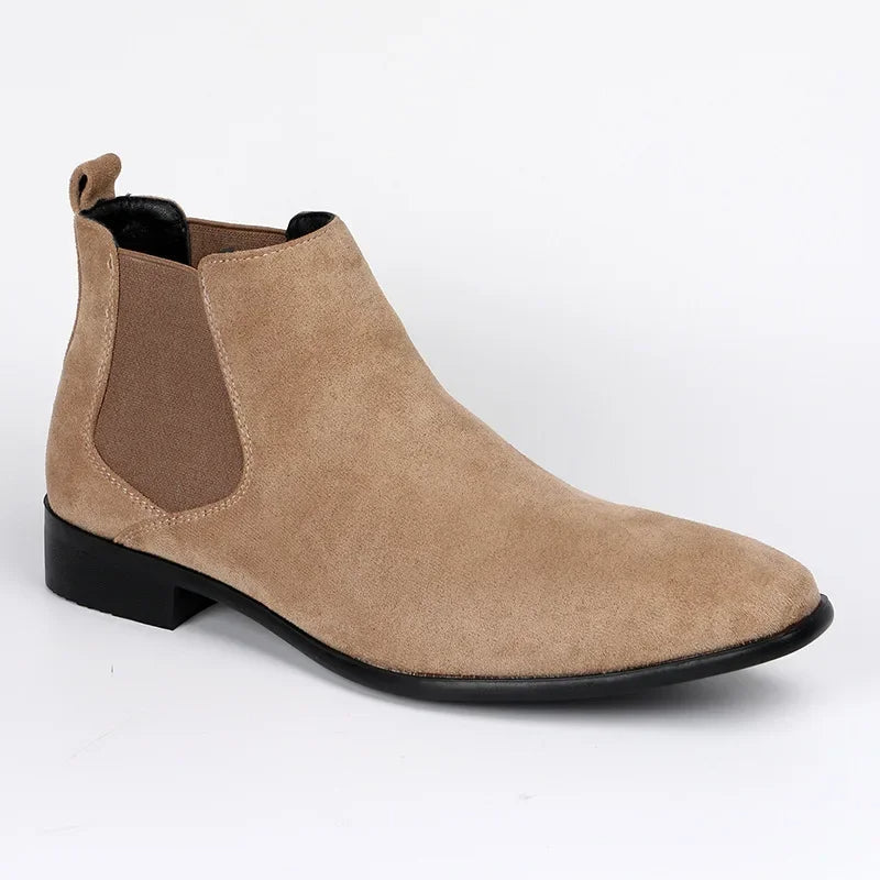 Men's Slip-on Chelsea Ankle Boots - VogeLuxe