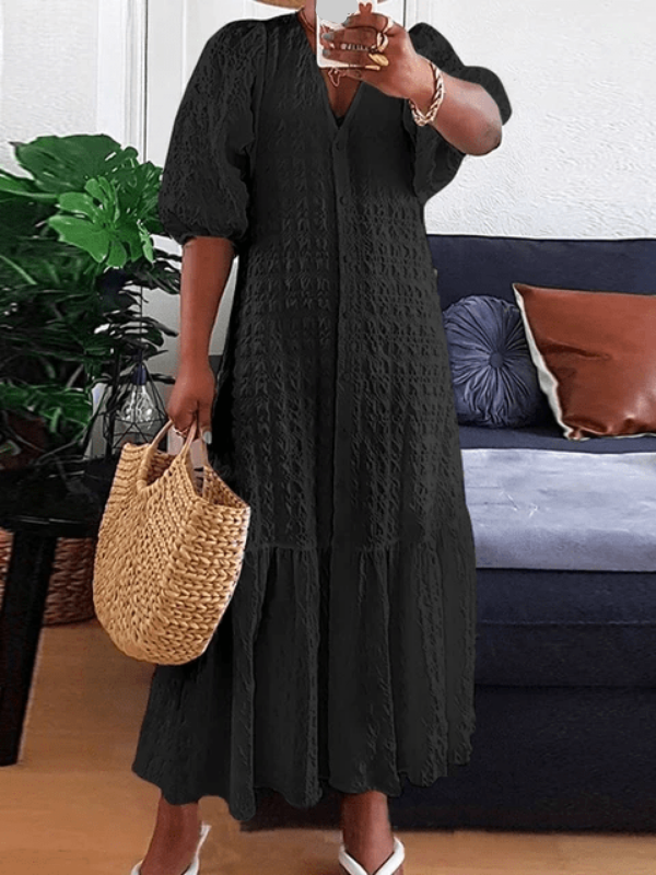 Lightweight Women's Summer Flowy Maxi Dress - VogeLuxe