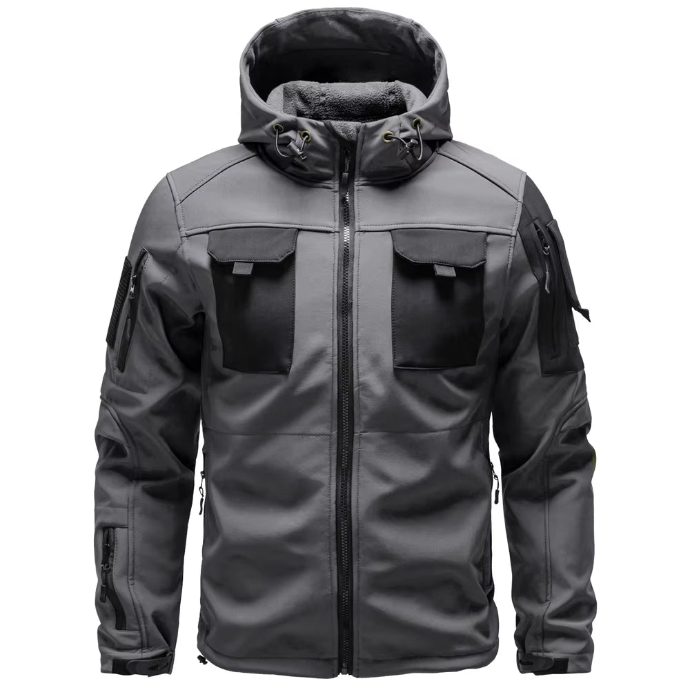 Waterproof Men's Multi Pocket Field Jacket