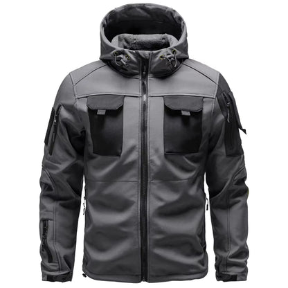 Waterproof Men's Multi Pocket Field Jacket