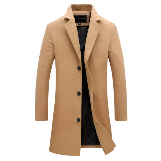 Warm Women's Winter Wool Coat - VogeLuxe