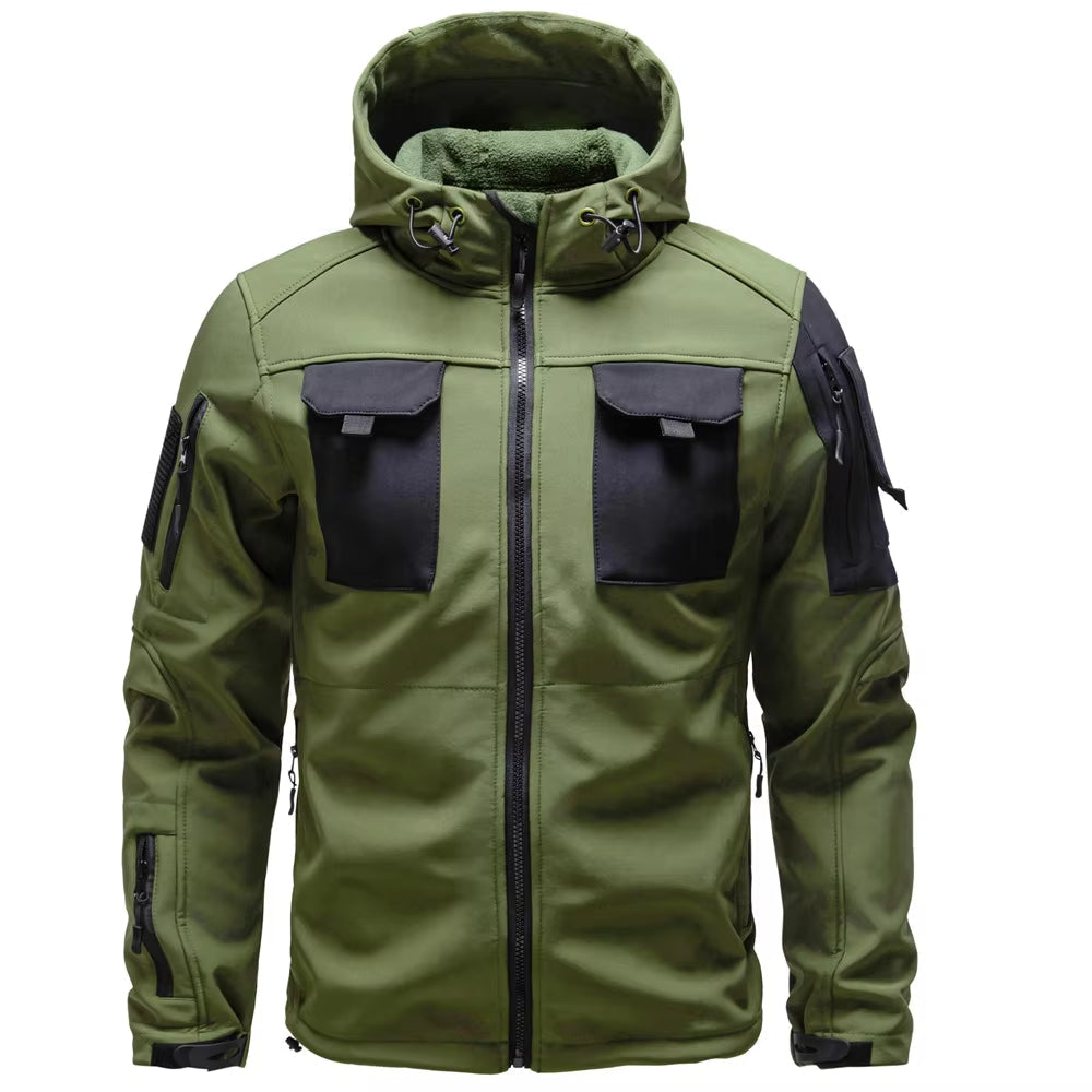 Waterproof Men's Multi Pocket Field Jacket