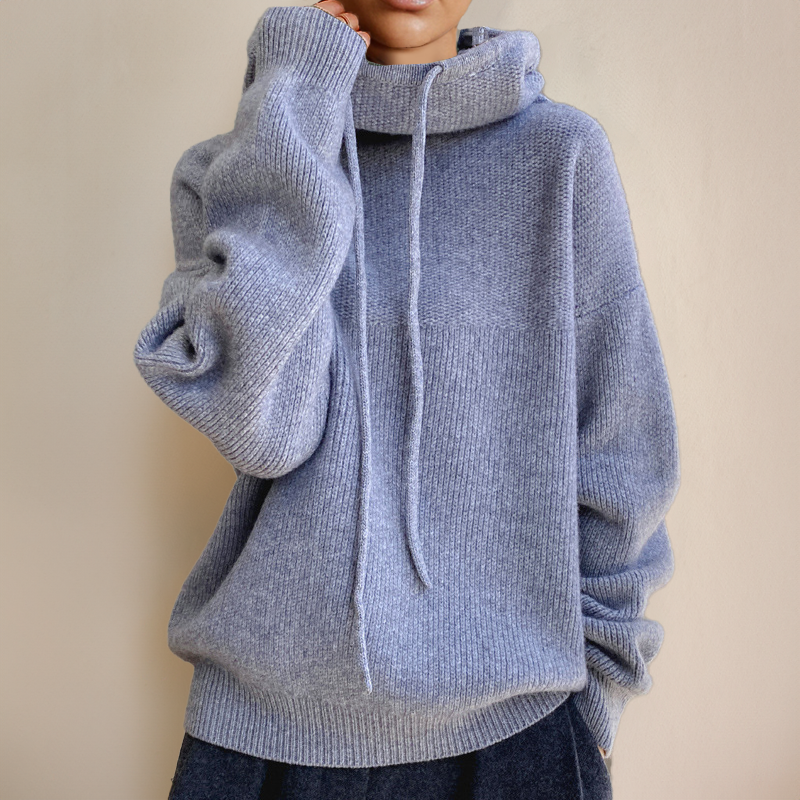 Cozy Loose Fit Hooded Sweatshirt
