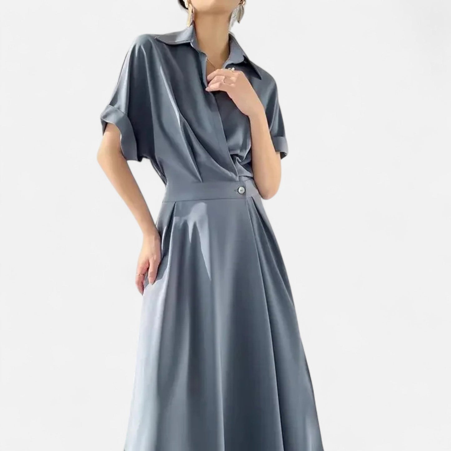 Classic Cotton Dress for Women