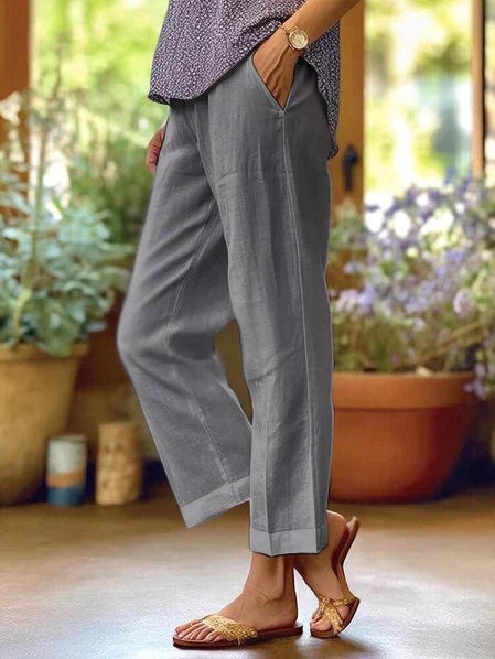 Slim Fit Ladies Casual Trousers