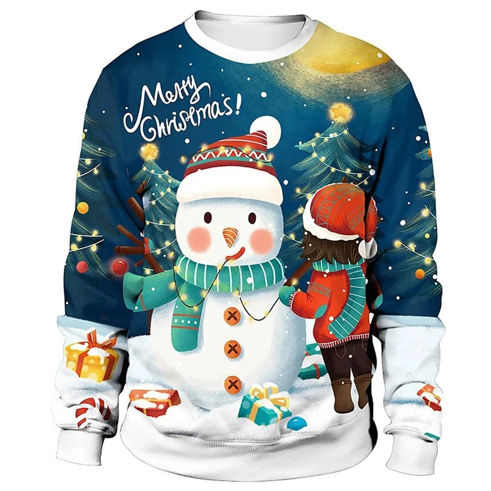 Cozy Winter Women's Crew Neck Sweater