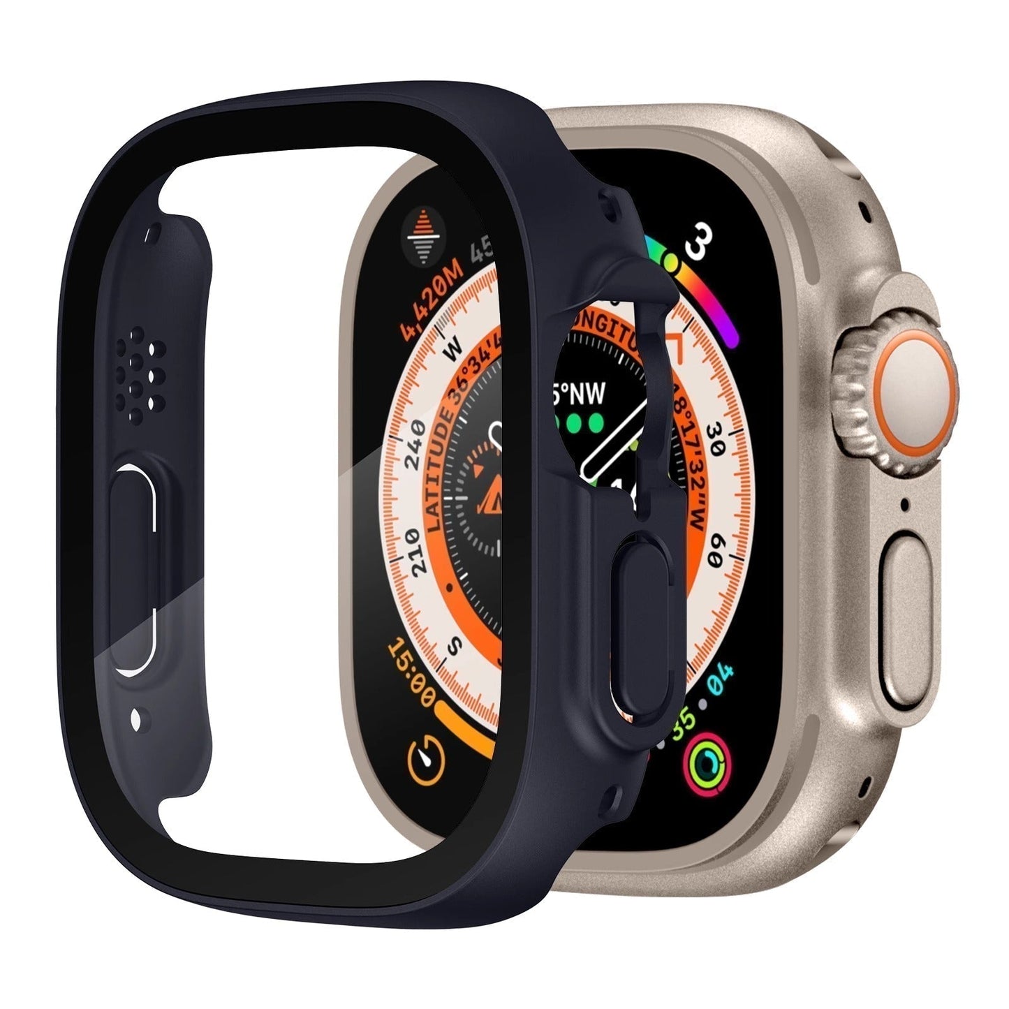 Durable Apple Watch Ultra Clear Screen Case Protector