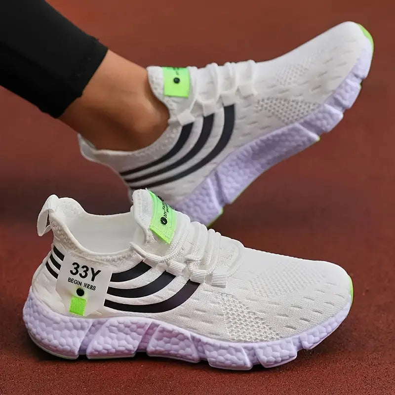 Lightweight Airy Mens Athletic Running Sneakers - VogeLuxe