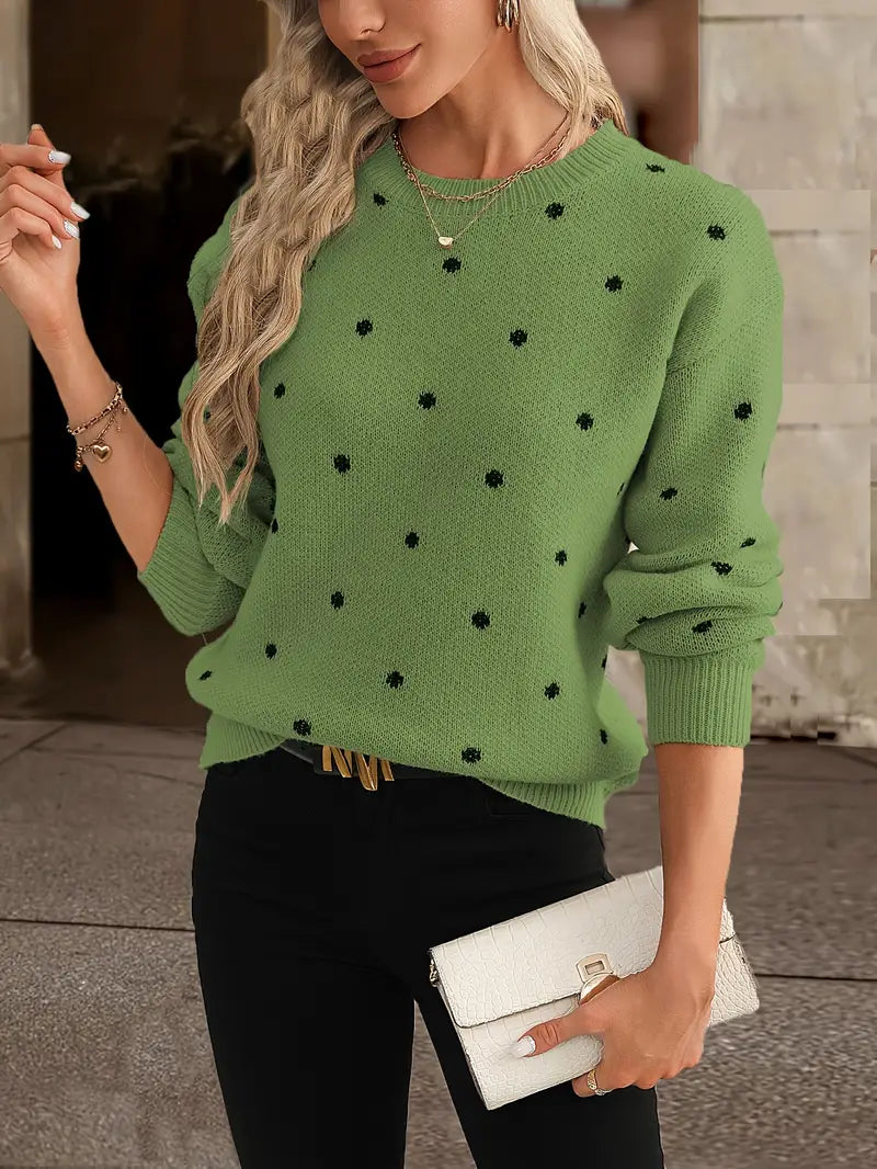 Comfy Warm Long Sleeve Winter Sweater