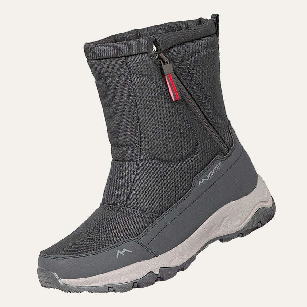 VogeLuxe | Women’s Mid Calf Quilted Winter Snow Boots