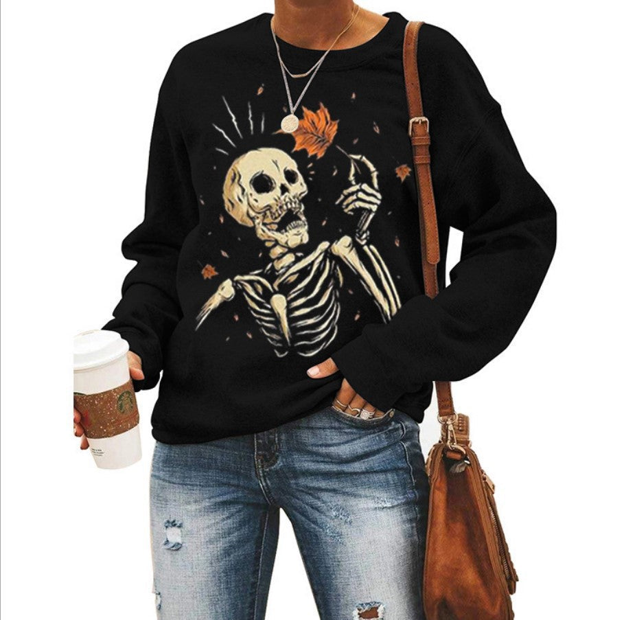Spooky Halloween Women's Crew Neck Tee