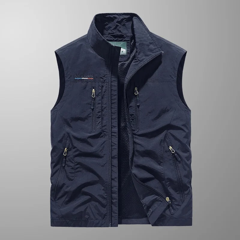 Comfortable Hiking Cargo Vest for Men