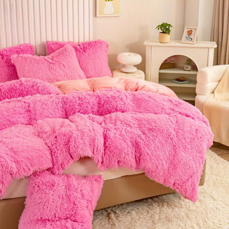 Soft Plush Bedding Set for Cozy Sleep