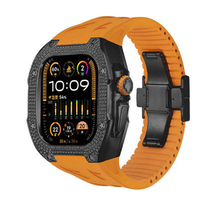 Durable Titanium Case Kit for Apple Watch Ultra