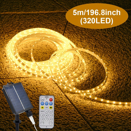 Colorful Solar String Lights | 320/640 LED Fairy Lights with 8 Modes