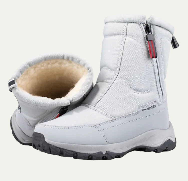VogeLuxe | Women’s Mid Calf Quilted Winter Snow Boots