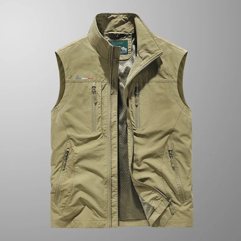 Comfortable Hiking Cargo Vest for Men