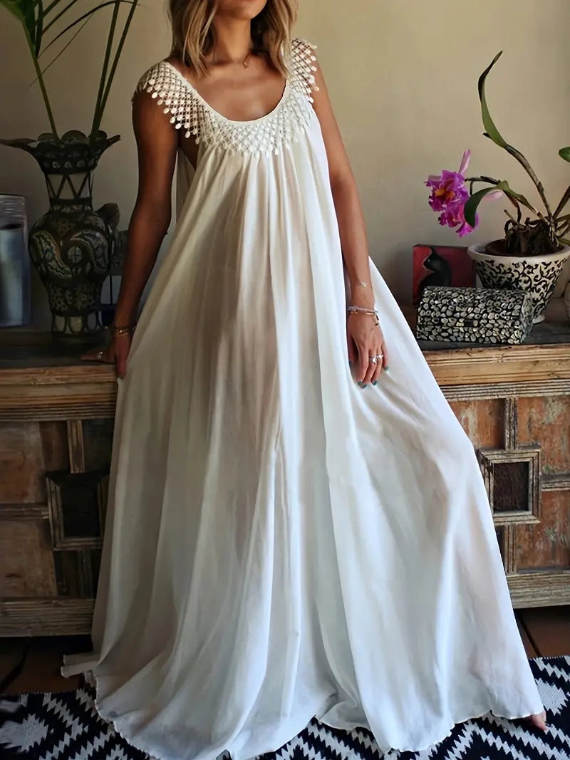 Sexy Summer Floral Maxi Dress - BritishElegance
