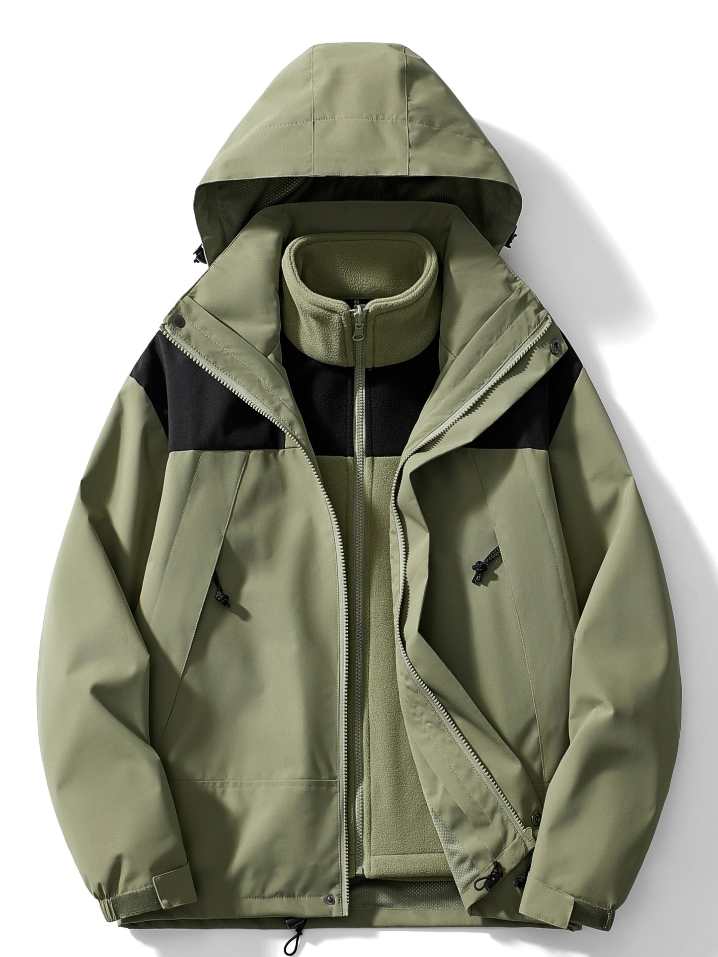 Warm 3 in 1 Parka Jacket for Women - VogeLuxe