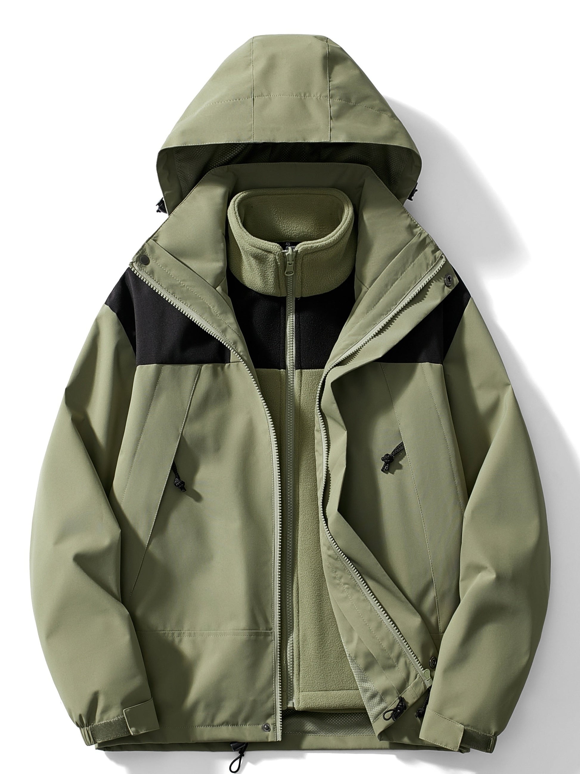 Warm 3 in 1 Parka Jacket for Women - VogeLuxe