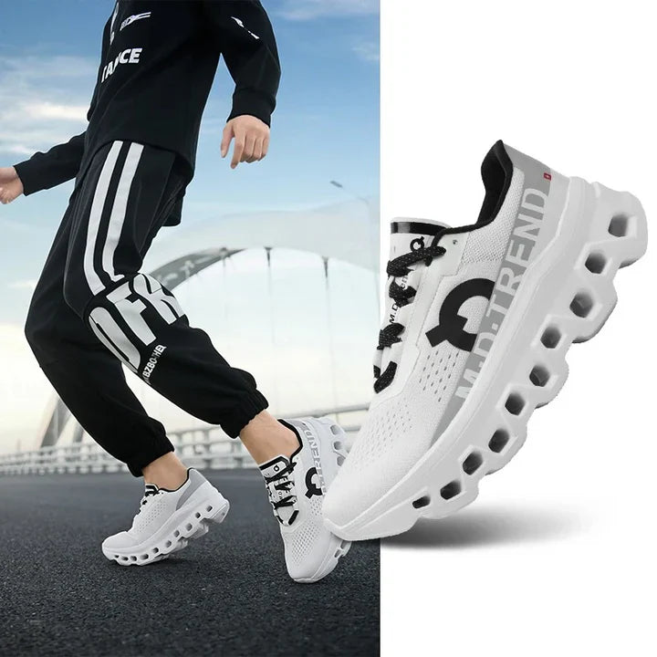 Breathable Men's Grip Running Sneakers - DQ™