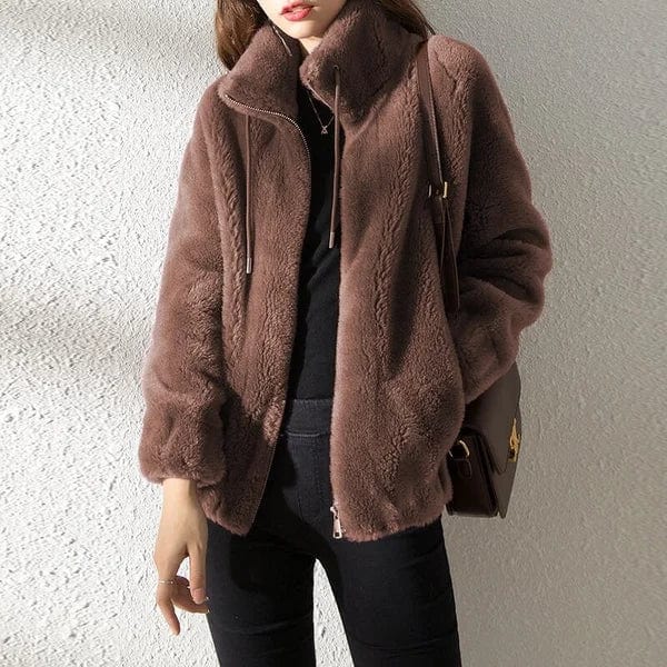 Warm Fleece Jacket Modern Winter Coat