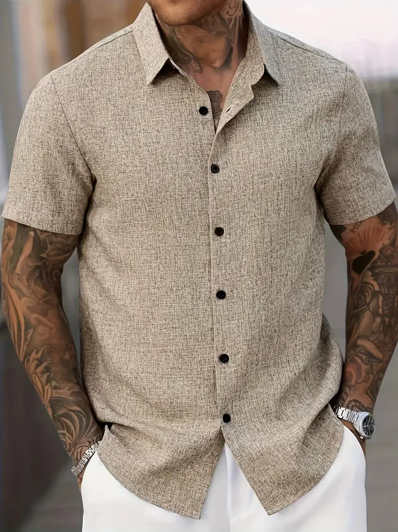 Timeless Casual Men's Short Sleeve Tee