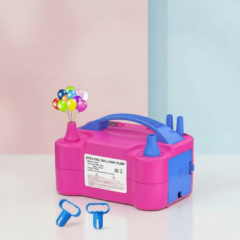 Fast Dual Nozzle Portable Air Pump for Parties - VogeLuxe