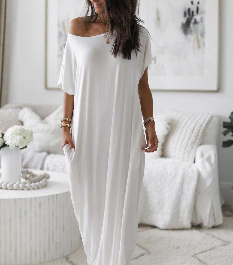 Women's Lightweight Flowy Summer Dress