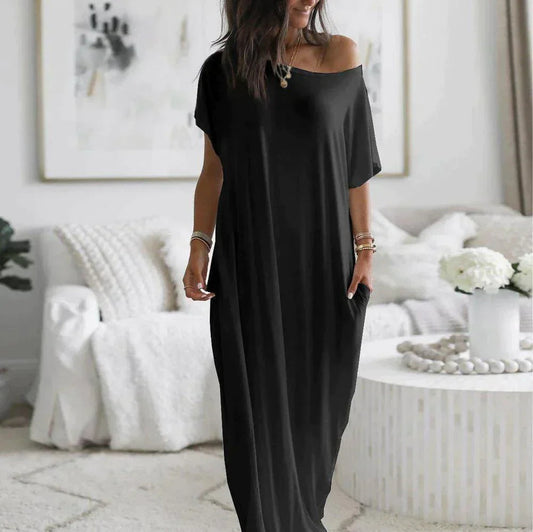 Women's Lightweight Flowy Summer Dress - VogeLuxe