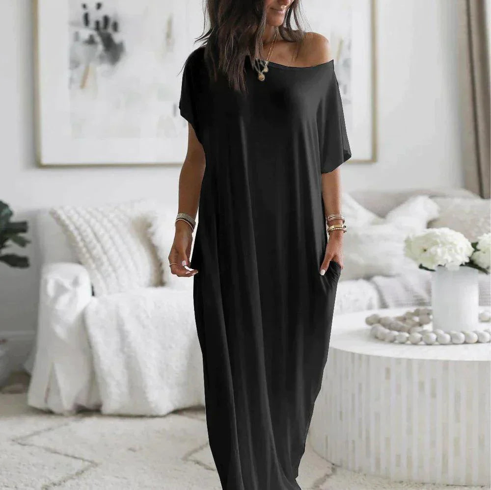 Chic Ladies Long Sundress for Summer - VogeLuxe