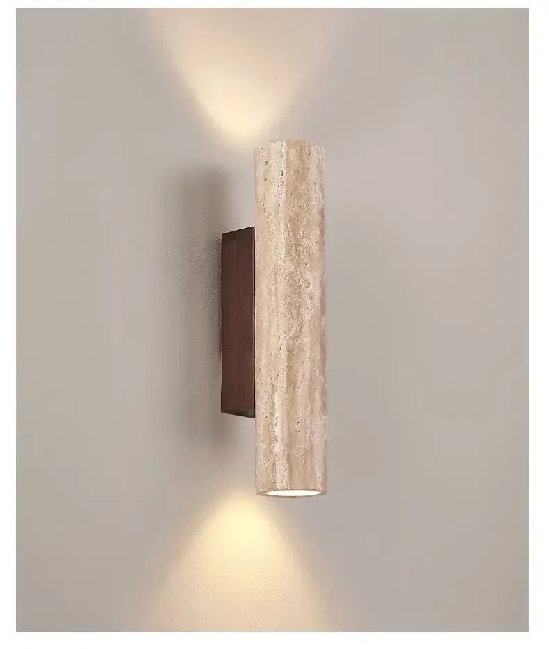 Natural Stone LED Wall Lamp