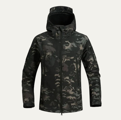 VogeLuxe | Men’s Water Resistant Softshell Outdoor Jacket
