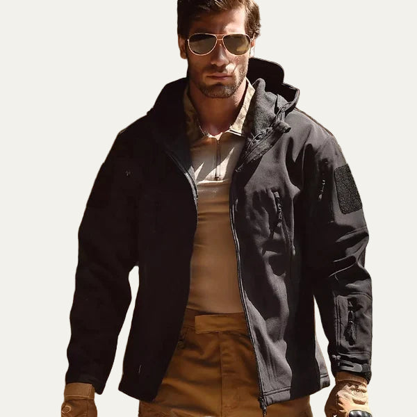 VogeLuxe | Men’s Water Resistant Softshell Outdoor Jacket