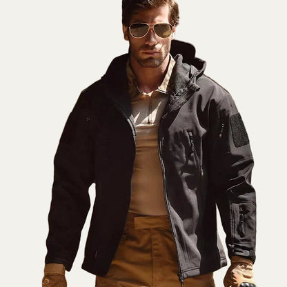 VogeLuxe | Men’s Water Resistant Softshell Outdoor Jacket