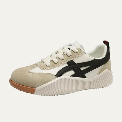 VogeLuxe | Women’s Low Top Sneakers with Sculpted Outsole