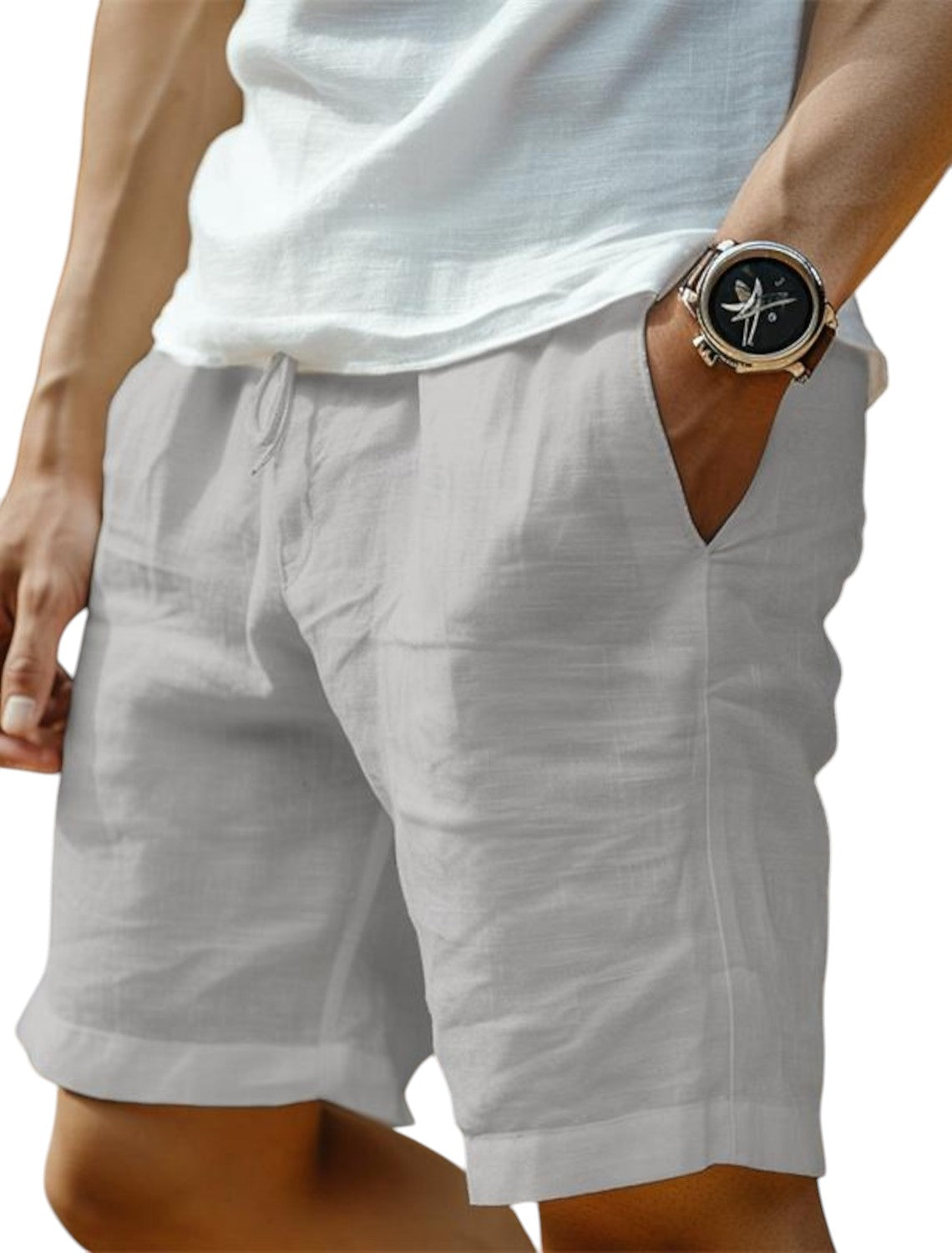 Caleb | Comfortable Fit Casual Shorts
