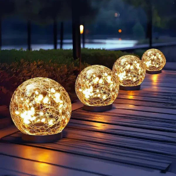 Ambient Solar Globe | Soft Outdoor Lamp - VogeLuxe