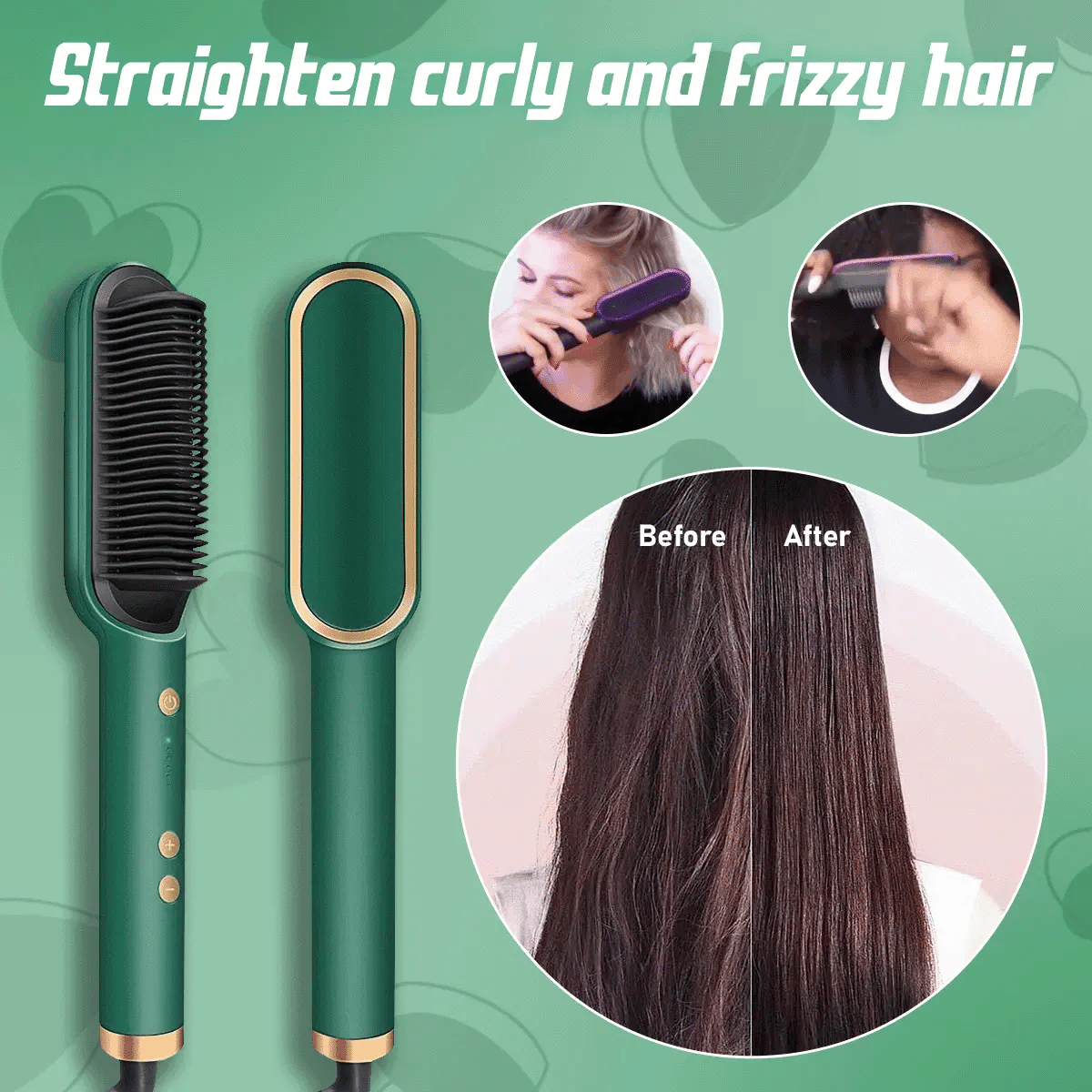 Flat Iron Hair Straightener Tool - VogeLuxe