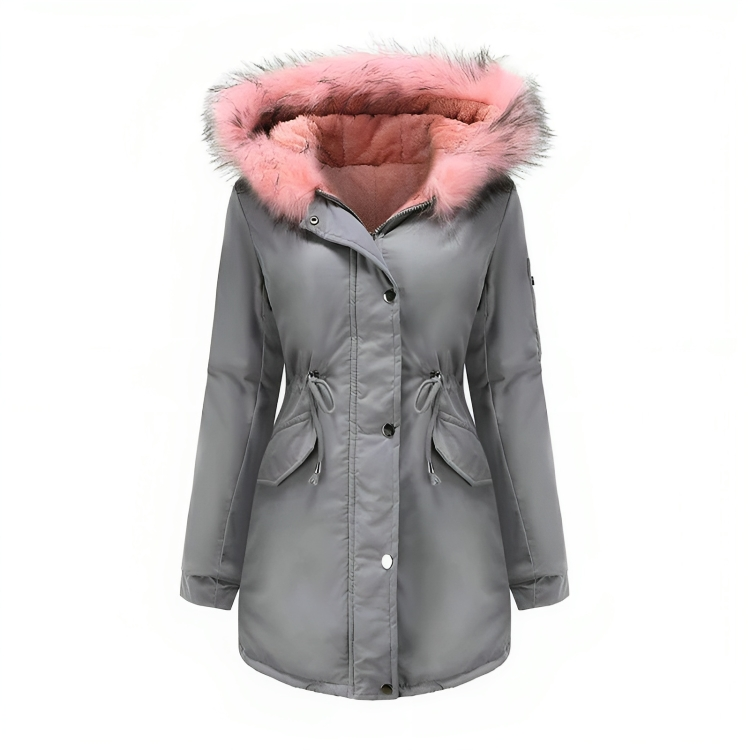 Warm Vegan Parka Coat for Women with Sustainable Materials - VogeLuxe