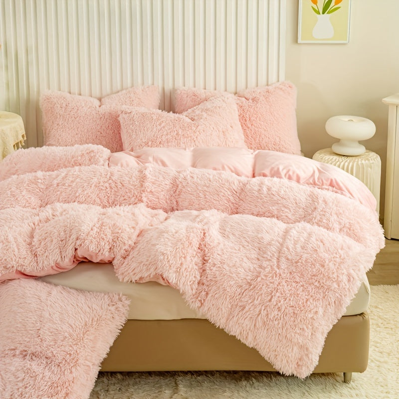 Soft Plush Bedding Set for Cozy Sleep