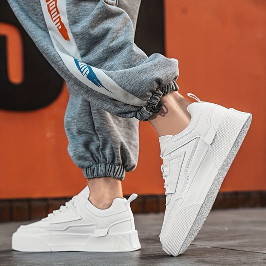Comfortable Men's Classic Low Top Sneakers - VogeLuxe