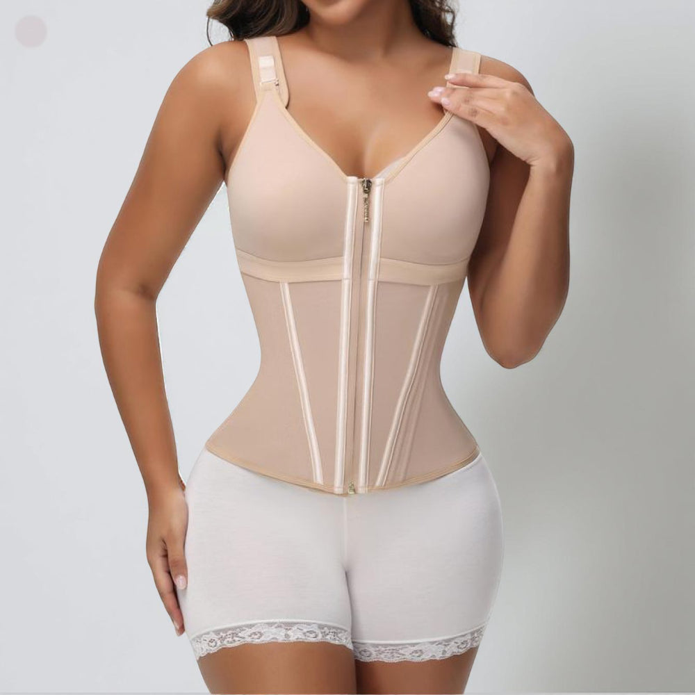 Women's Slimming Corset Vest Shapewear with Built-In Bra