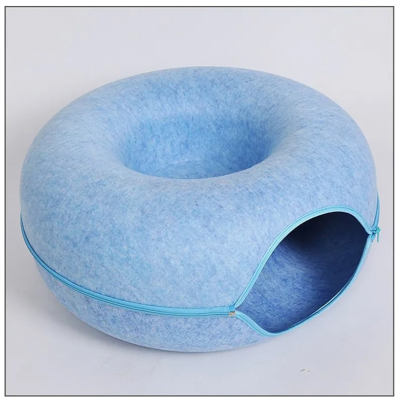 Comfy Cat Hideaway Tunnel Bed for Play