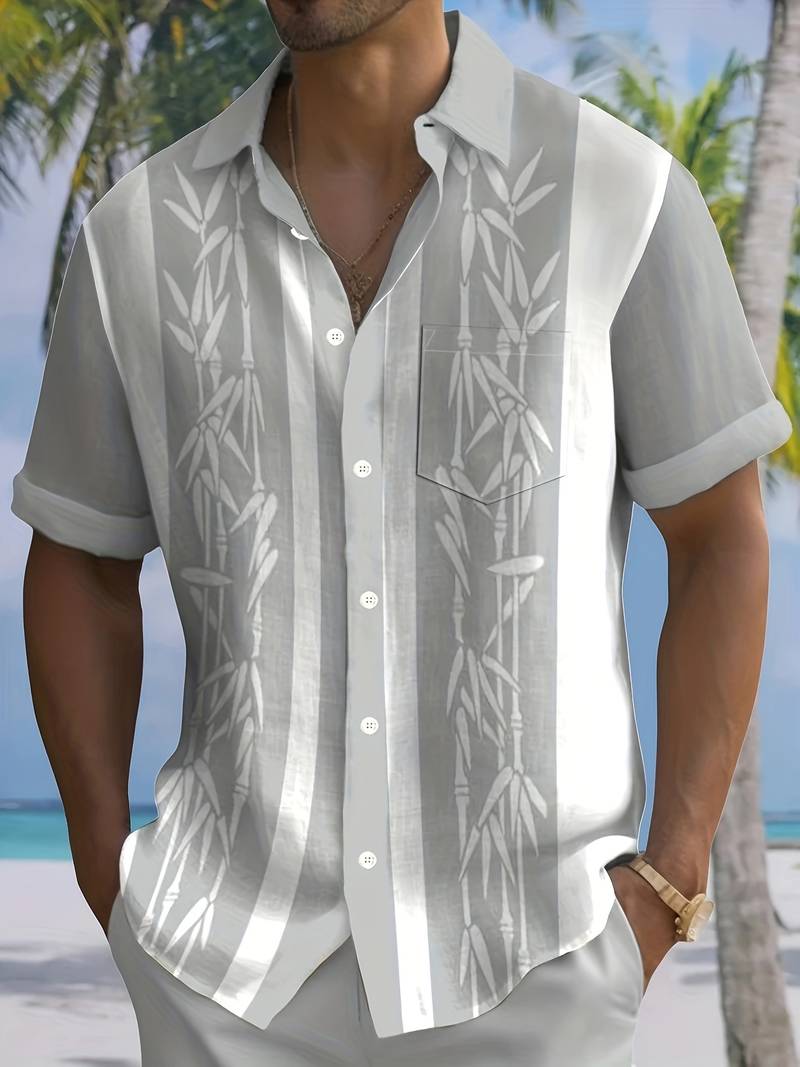 Soft Breathable Bamboo T Shirt for Men - BritishElegance