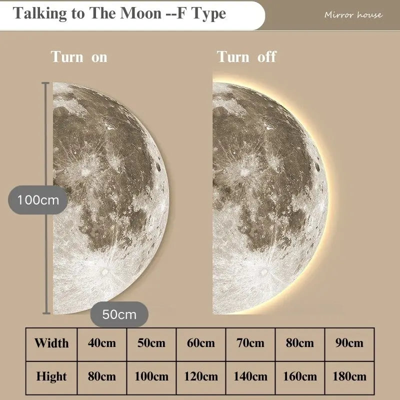 Contemporary Half Moon Outdoor Wall LightFixture