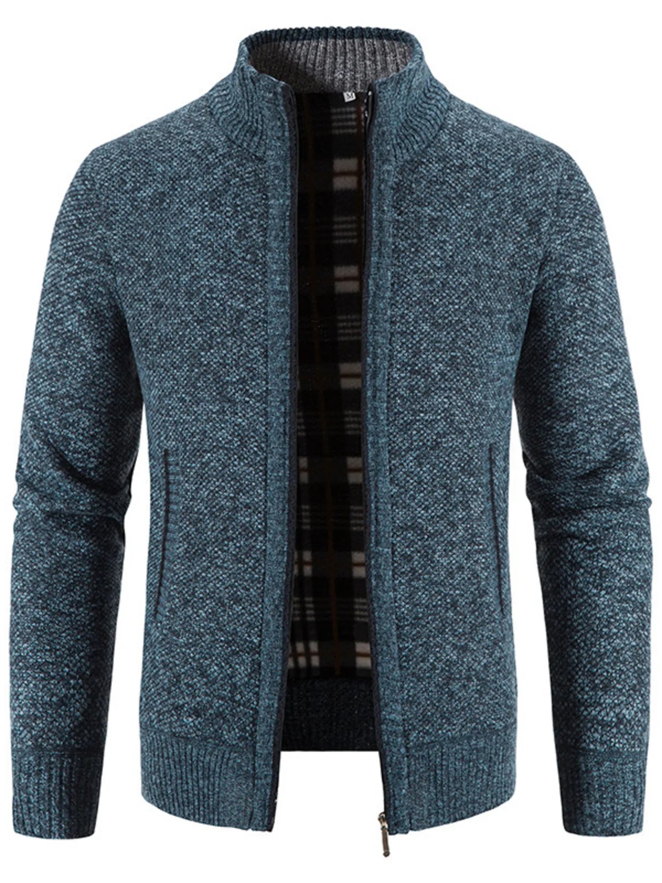 Big and Tall Mens Zipper Sweater