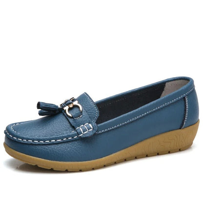 Ladies Classic Genuine Leather Shoes