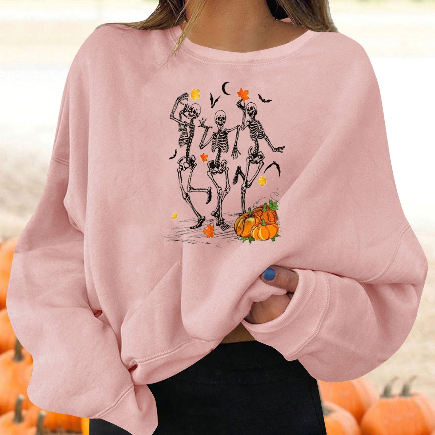 Spooky Halloween Women's Crew Neck Tee