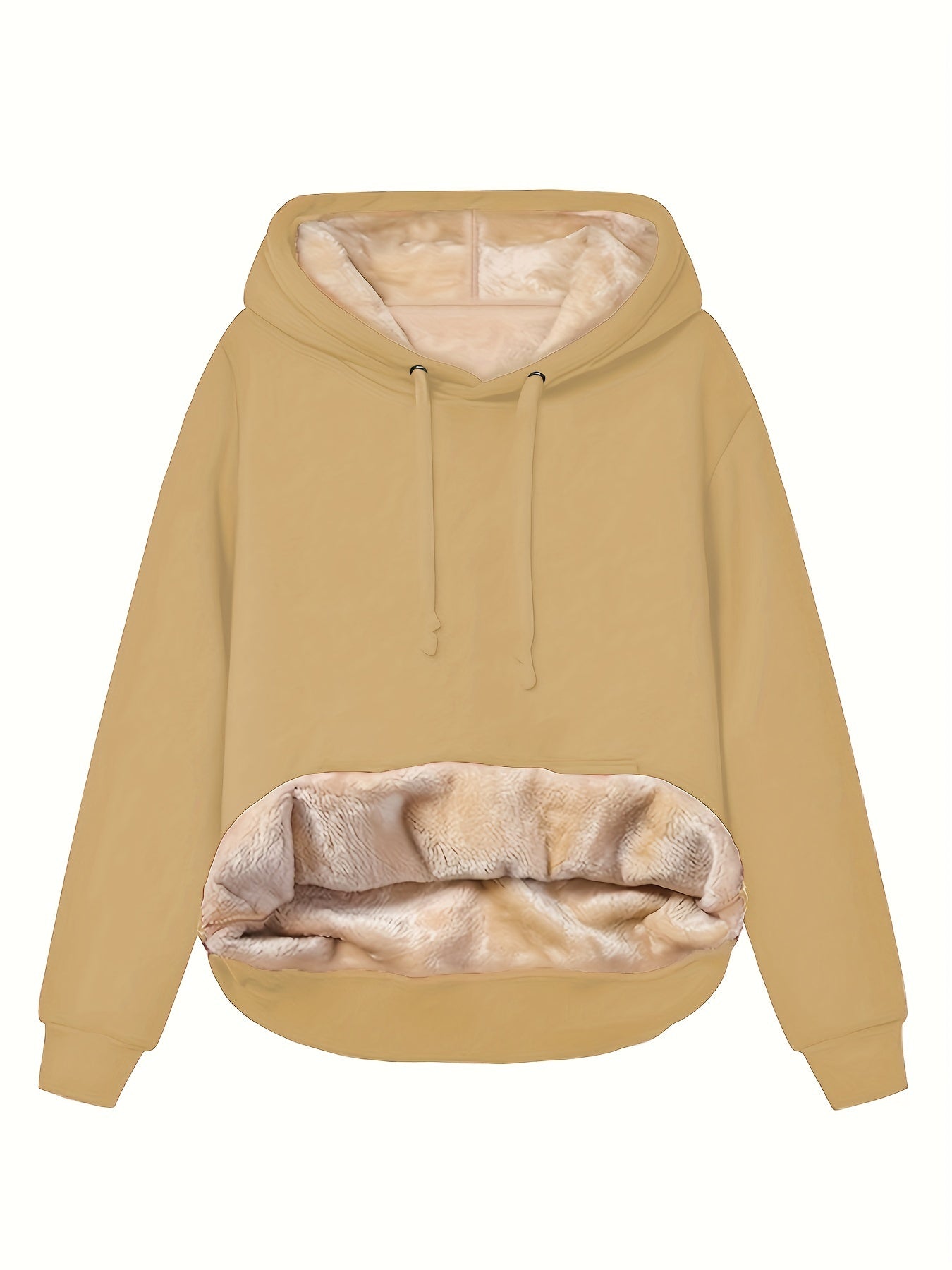 Warm Women's Fleece Hooded Jacket